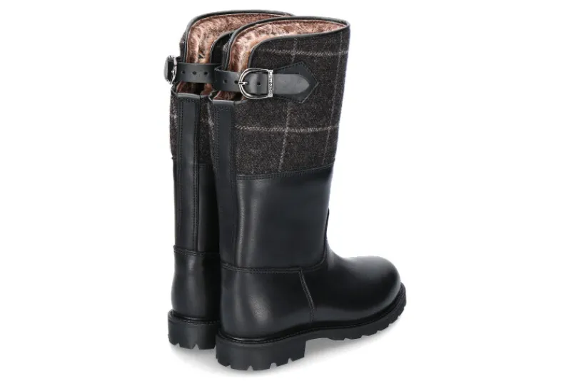 Damen Ludwig Reiter Damen- Stiefel gefüttert MARONIBRATERIN- schwarz/umbra tweet