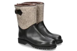 Damen Ludwig Reiter Damen- Stiefelette gefüttert SENNERIN JUCHTENLEDER/WOLLFILZ- mocca/grau