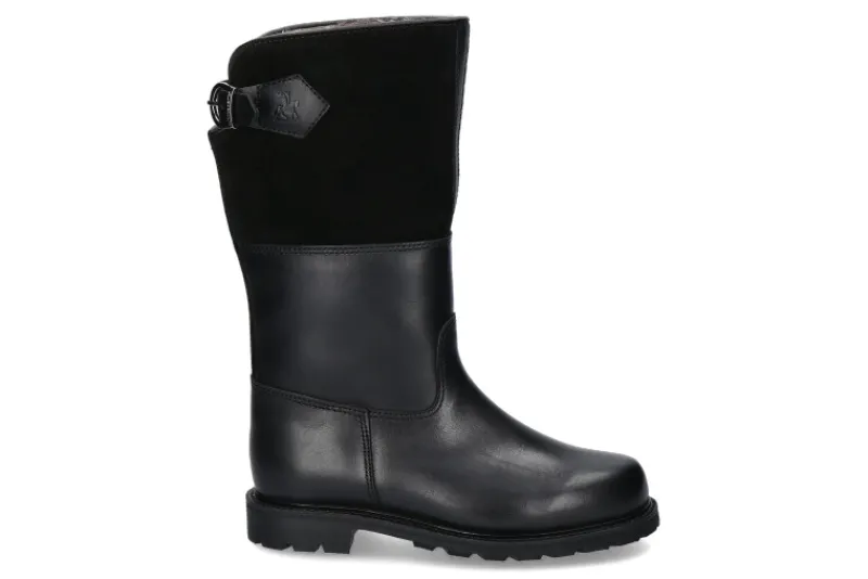 Damen Ludwig Reiter Damen-Stiefel gefüttert MARONIBRATERIN- schwarz
