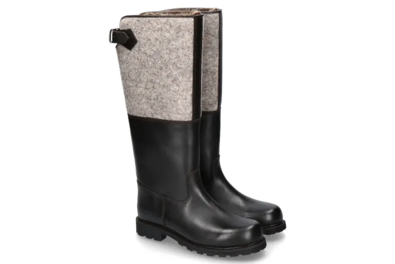 Damen Ludwig Reiter Damen-Stiefel gefüttert OBERFÖRSTERIN- dunkelbraun/ antrazit