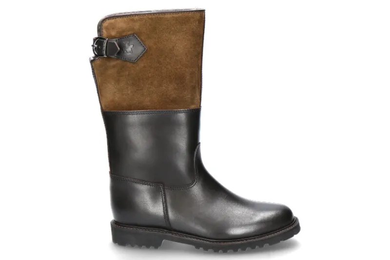 Damen Ludwig Reiter Damen-Stiefel gefüttert MARONIBRATERIN- mocca/ jagdgrün