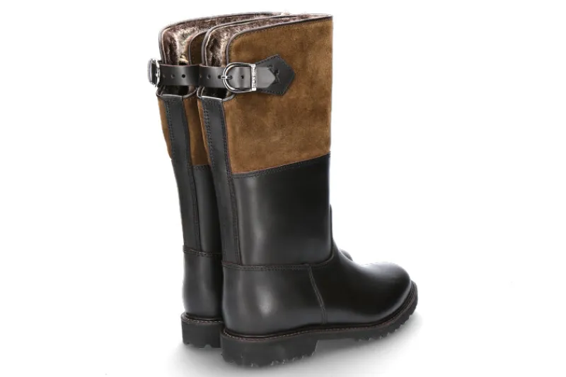 Damen Ludwig Reiter Damen-Stiefel gefüttert MARONIBRATERIN- mocca/ jagdgrün