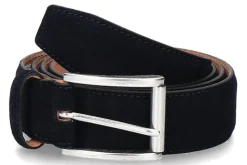 Damen Ludwig Reiter Herren-Gürtel CHINO VELOURS-marineblau