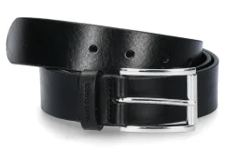 Damen Ludwig Reiter Herren-Riemengürtel SATTELLEDER- schwarz