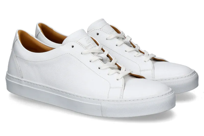 Herren Ludwig Reiter Herren-Sneaker TENNIS GOLFGRAIN RIND- weiss