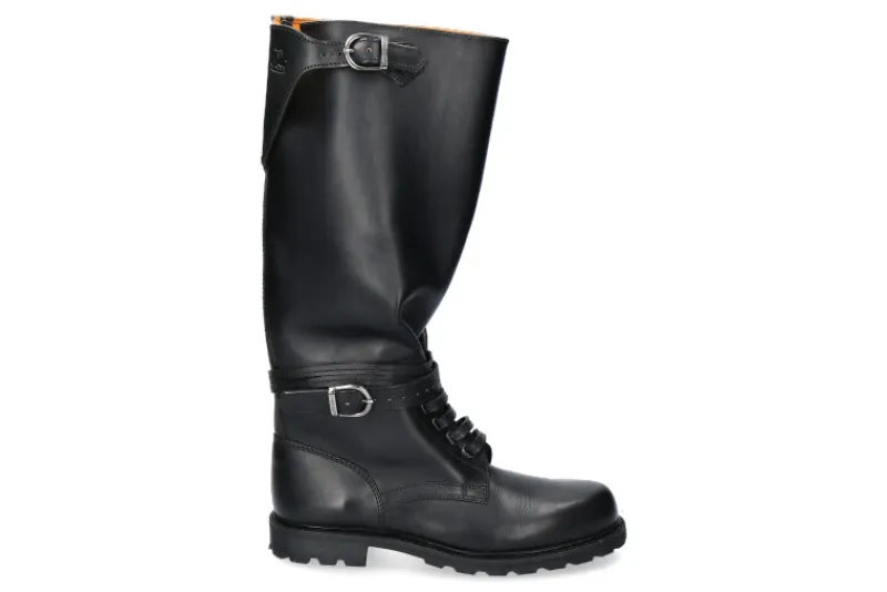 Damen Ludwig Reiter Husarenstiefel JUCHTENLEDER SCHWARZ (40)
