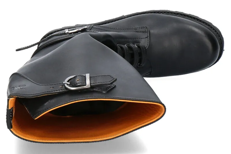 Damen Ludwig Reiter Husarenstiefel JUCHTENLEDER SCHWARZ (40)