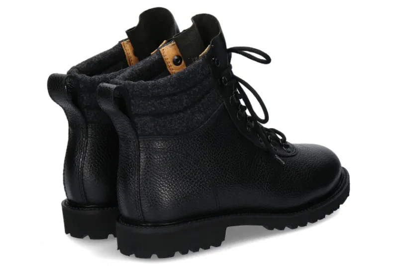 Herren Ludwig Reiter Schnürstiefelette gefüttert GEBRIGSJÄGER COUNTRY BLACK