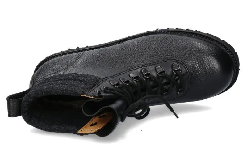 Herren Ludwig Reiter Schnürstiefelette gefüttert GEBRIGSJÄGER COUNTRY BLACK