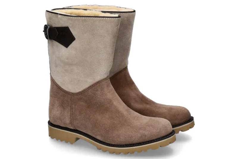 Damen Ludwig Reiter Stiefel gefüttert SENNERIN VELOUR TABAC