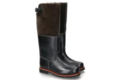 Damen Ludwig Reiter Stiefel gefüttert OBERFÖRSTERIN SCHWARZ BRAUN (42)