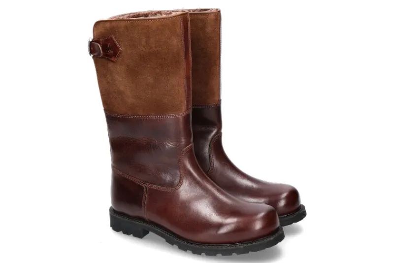 Herren Ludwig Reiter Stiefel gefüttert MARONIBRATER VINTAGE- maron/ maskat