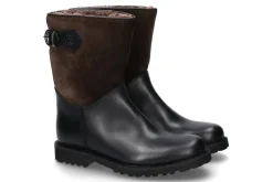 Damen Ludwig Reiter Stiefel gefüttert SENNERIN SCHWARZ VELOUR BRAUN