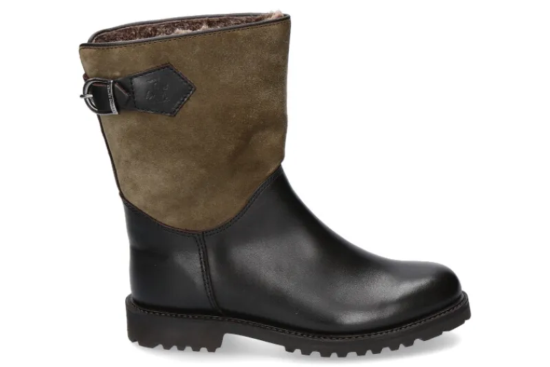 Damen Ludwig Reiter Stiefel gefüttert SENNERIN VELOUR OLIV (37½)