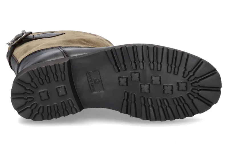 Damen Ludwig Reiter Stiefel gefüttert SENNERIN VELOUR OLIV (37½)