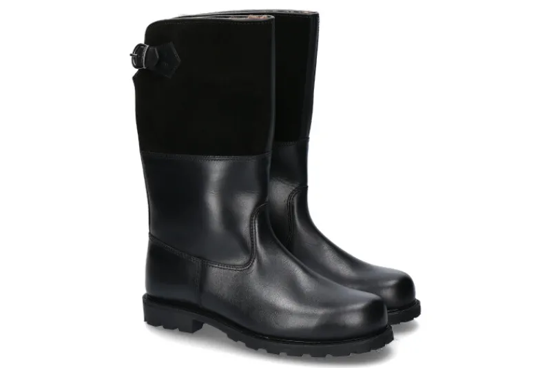 Herren Ludwig Reiter Stiefel gefüttert MARONIBRATER JUCHTENLEDER SCHWARZ (44½)