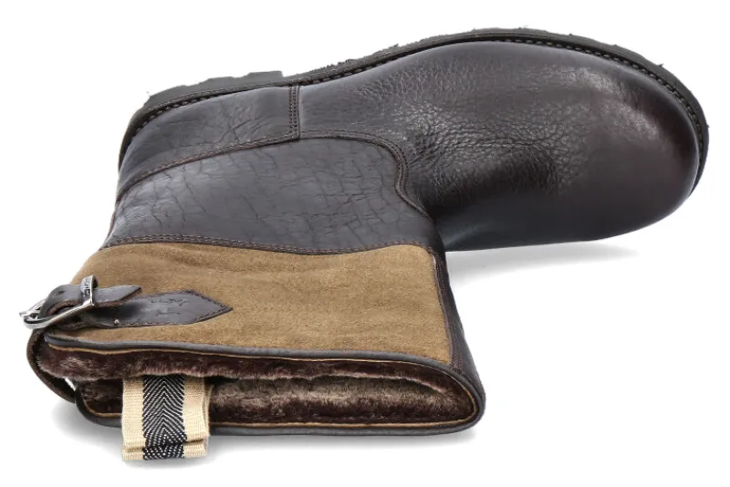 Herren Ludwig Reiter Stiefel MARONIBRATER BISON- dunkelbraun/ grün