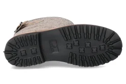 Damen Ludwig Reiter Stiefelette gefüttert SENNERIN NUBUK LODEN- taupe/ grau