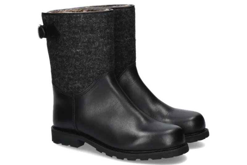 Herren Ludwig Reiter Stiefelette gefüttert SENNER SCHWARZ ANTHRAZIT