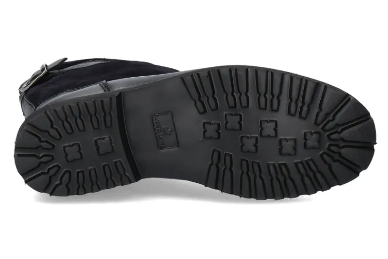 Damen Ludwig Reiter Stiefelette gefüttert SENNERIN VELOURS- blau