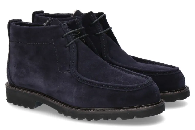 Herren Ludwig Reiter Stiefelette gefüttert TOURING BOOT MARINEBLAU