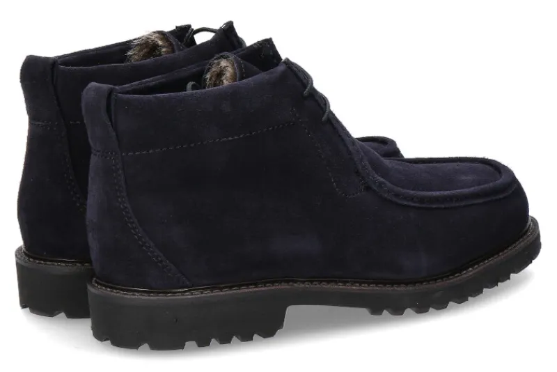 Herren Ludwig Reiter Stiefelette gefüttert TOURING BOOT MARINEBLAU