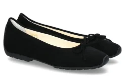 Damen Mania Ballerina CAMOSCIO NERO (40½)