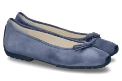 Damen Mania Ballerina CAMOSCIO 1088 JEANS