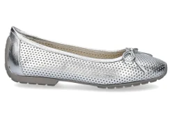 Damen Mania Ballerina LAMINATO ARGENTO