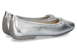 Damen Mania Ballerina LAMINATO ARGENTO
