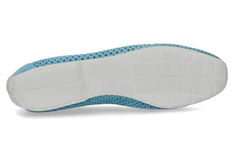 Damen Mania Ballerina LILLY PERFORATO CAMOSCIO CIEL