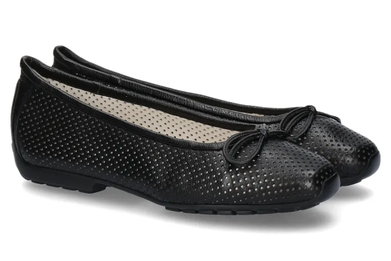 Damen Mania Ballerina NEW SAUVAGE NERO