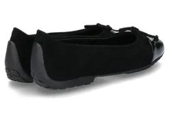 Damen Mania Ballerina PIUMA NERO CAMOSCIO NERO (39)