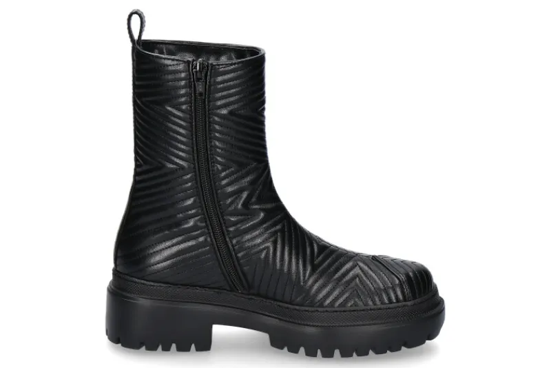 Damen Mania Bootie gefüttert ECONAPPA NERO- schwarz