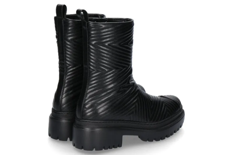 Damen Mania Bootie gefüttert ECONAPPA NERO- schwarz