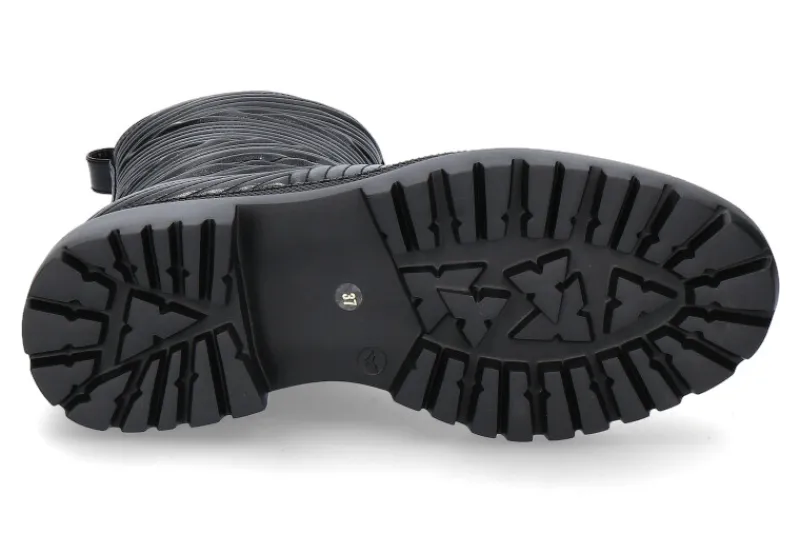 Damen Mania Bootie gefüttert ECONAPPA NERO- schwarz