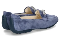 Damen Mania Loafer CAMOSCIO 1088- jeans blue