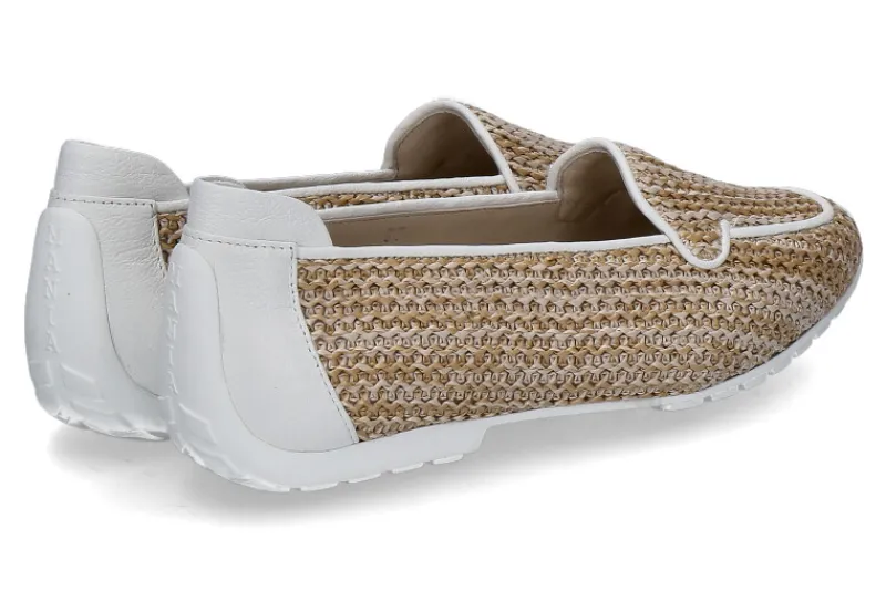 Damen Mania Slipper 937 LIRIO ARNICA- weiss/ hellbraun