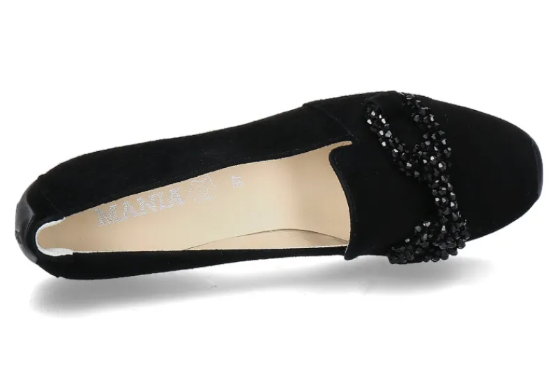 Damen Mania Slipper CAIRO CAMOSCIO- braun