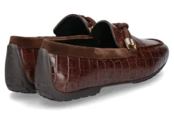 Damen Mania Slipper CAIRO CAMOSCIO- braun