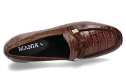 Damen Mania Slipper CAIRO CAMOSCIO- braun
