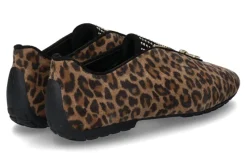 Damen Mania Slipper CAMOISCO LEOPARDINO SWAROVSKI (37 )