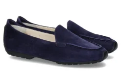 Damen Mania Slipper CAMOSCIO BLU