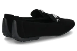 Damen Mania Slipper CAMOSCIO NERO