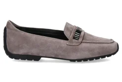 Damen Mania Slipper gefüttert CAMOSCIO TORTORA