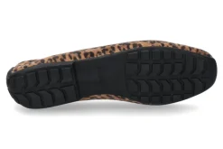 Damen Mania Slipper gefüttert LEOPARDINO CAMOSCIO