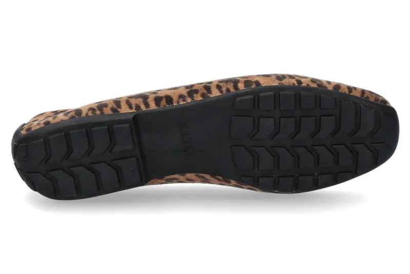 Damen Mania Slipper gefüttert LEOPARDINO CAMOSCIO