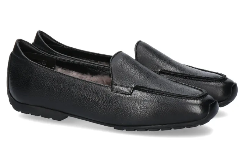 Damen Mania Slipper gefüttert NAPPA NERA AGNELLO (41½)