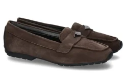 Damen Mania Slipper gefüttert VELOUR 914 MORO (37 )