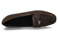 Damen Mania Slipper gefüttert VELOUR 914 MORO (37 )